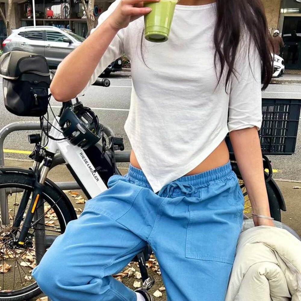 Gimagus White Saona Long Sleeve T-Shirt Medium